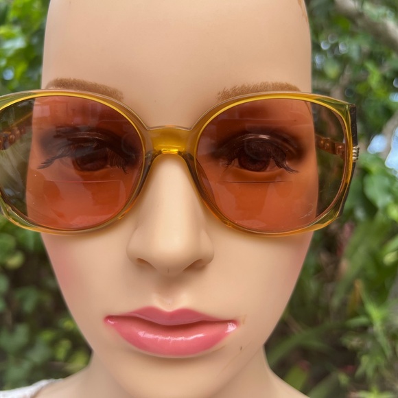 VINTAGE CHRISTIAN DIOR OVERSIZED EYEGLASS FRAMES - Picture 1 of 16